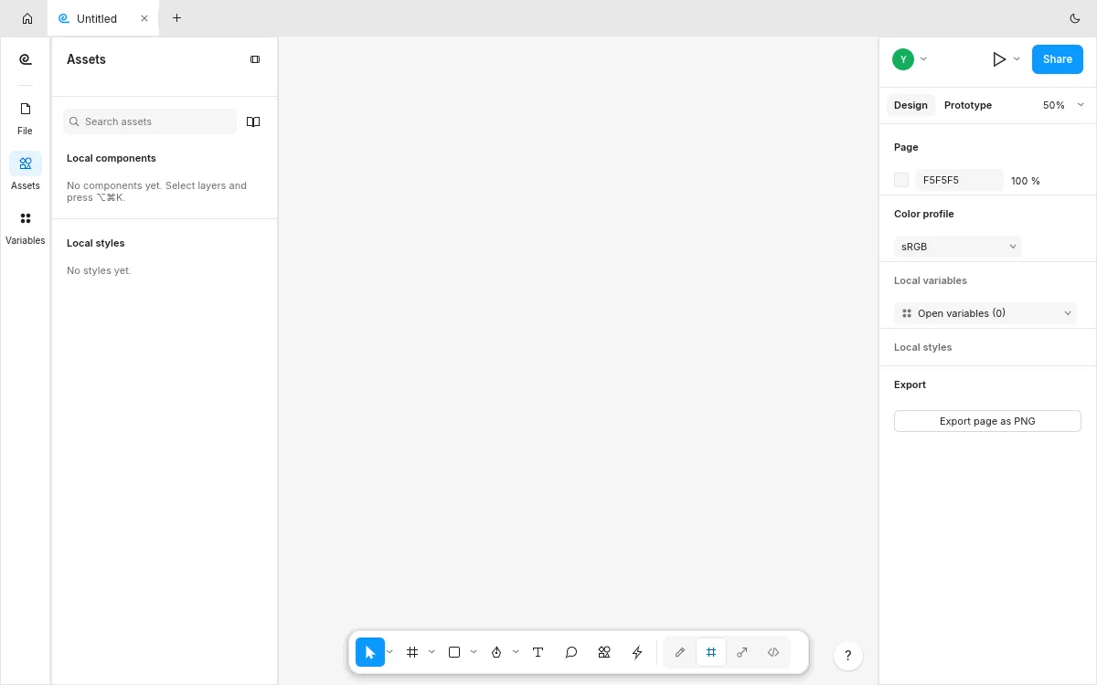 FigCraft Assets tab with search, local components and local styles